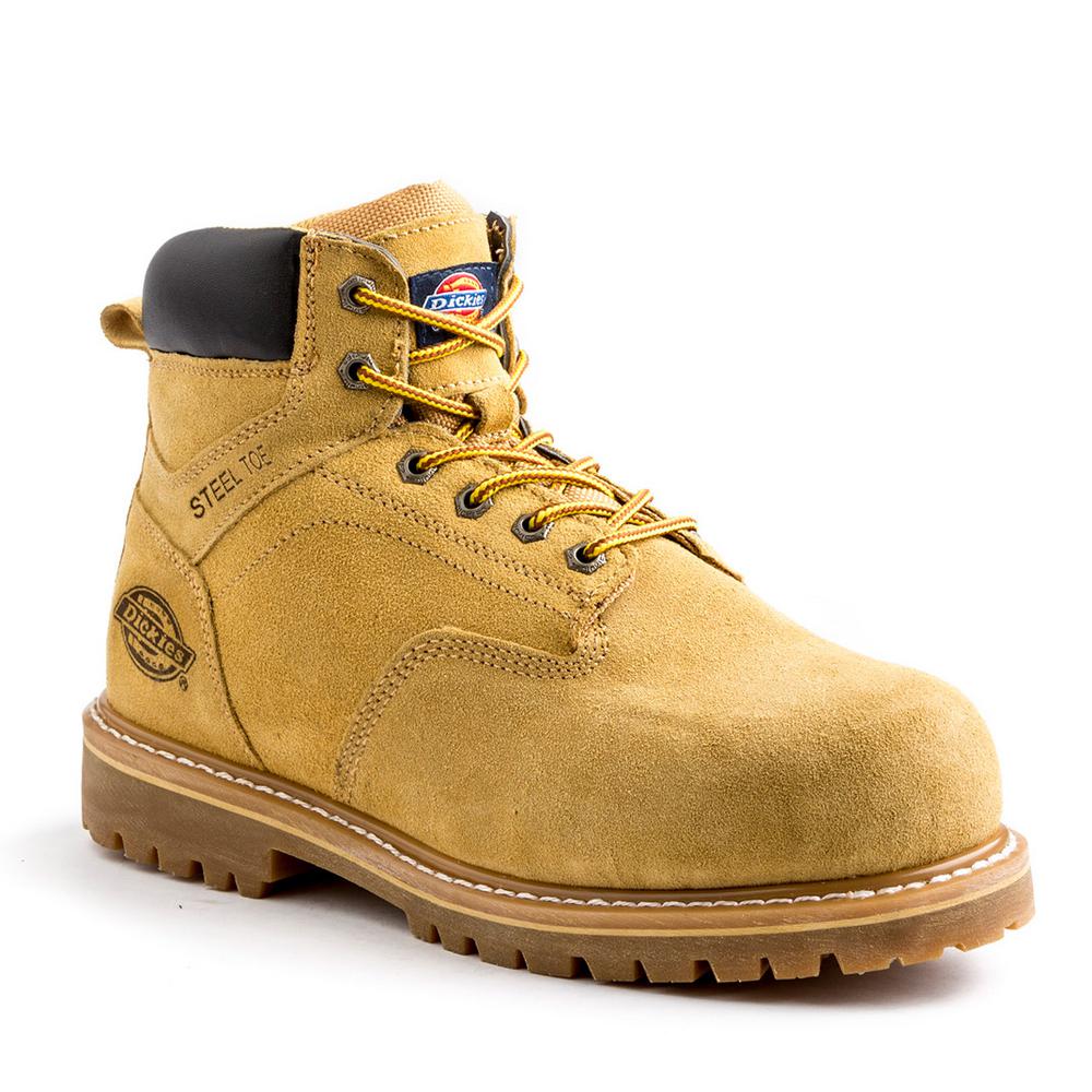 size 14 steel toe work boots