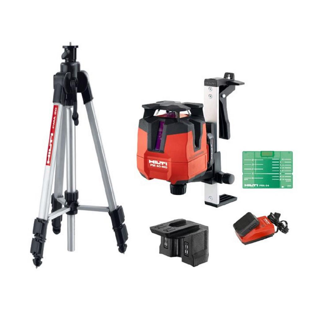 Hilti PM 40-MG Multi-Line Green Laser Full Kit (8-Piece)-3576138 - The