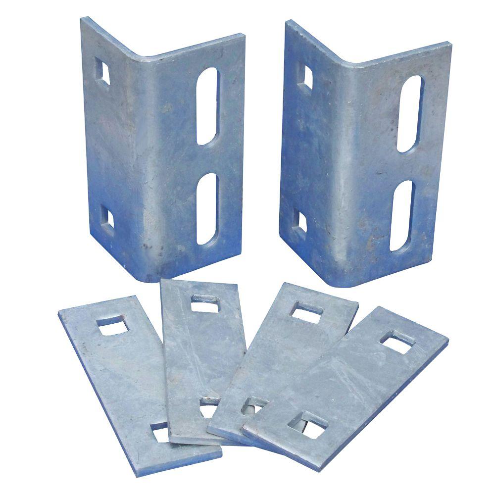 Dock Edge Floating Dock Inside Joist Corner KitDE85215F The Home Depot