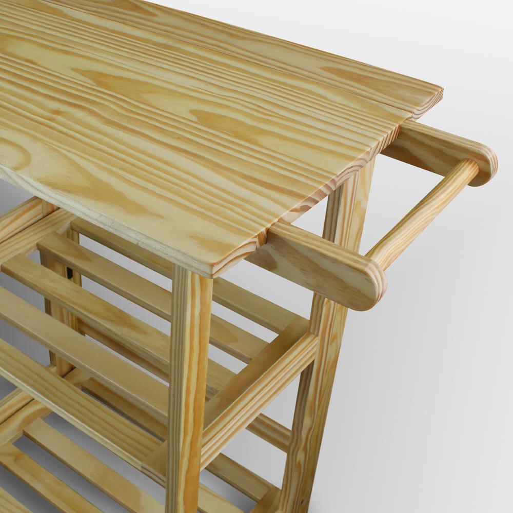 Casual Home Trek Folding Kitchen Cart 372 30 The Home Depot