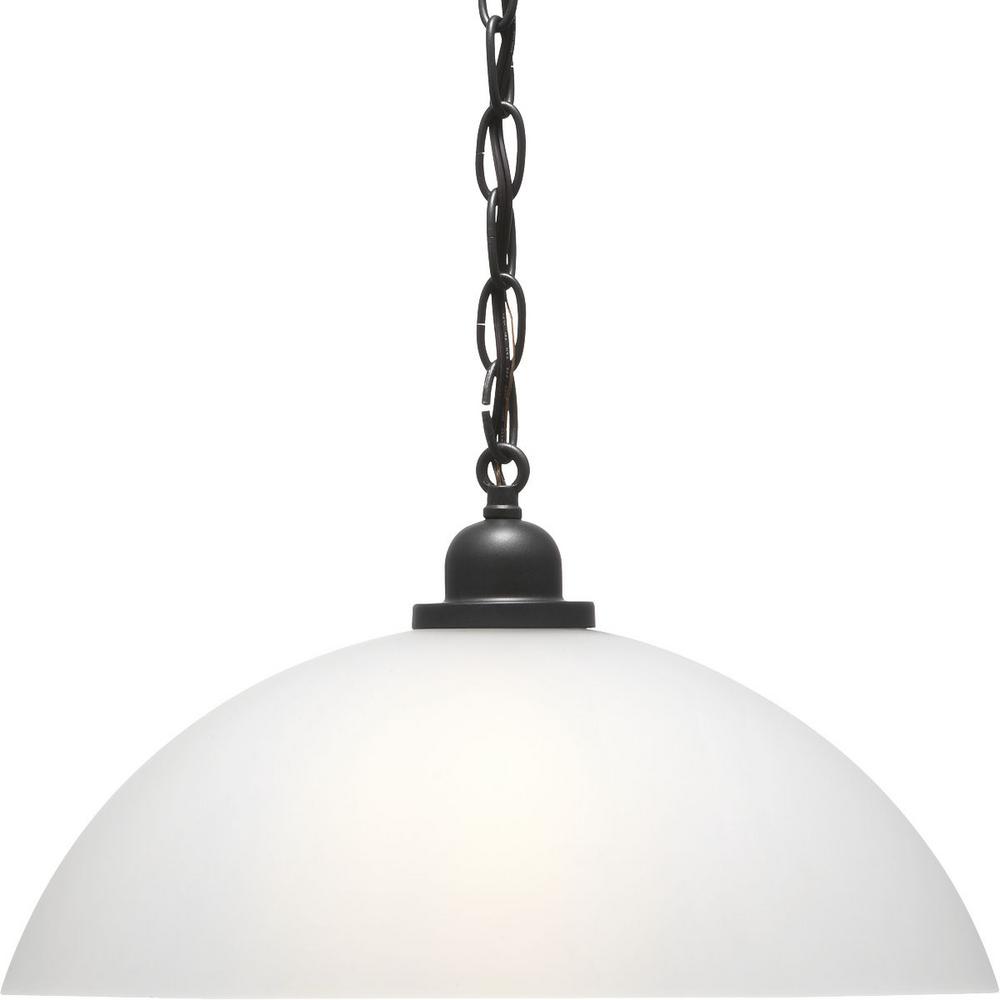 Progress Lighting Classic 1 Light Graphite Pendant P500149 143 The Progress Lighting Classic 1 Light Graphite Pendant