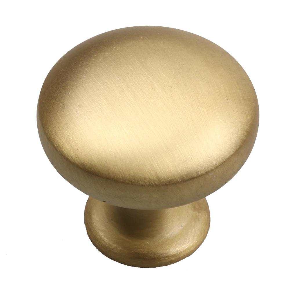 Gold Cabinet Knobs Cabinet Hardware The Home Depot   Gliderite Cabinet Knobs 5411 Sg 10 64 400 Compressed 