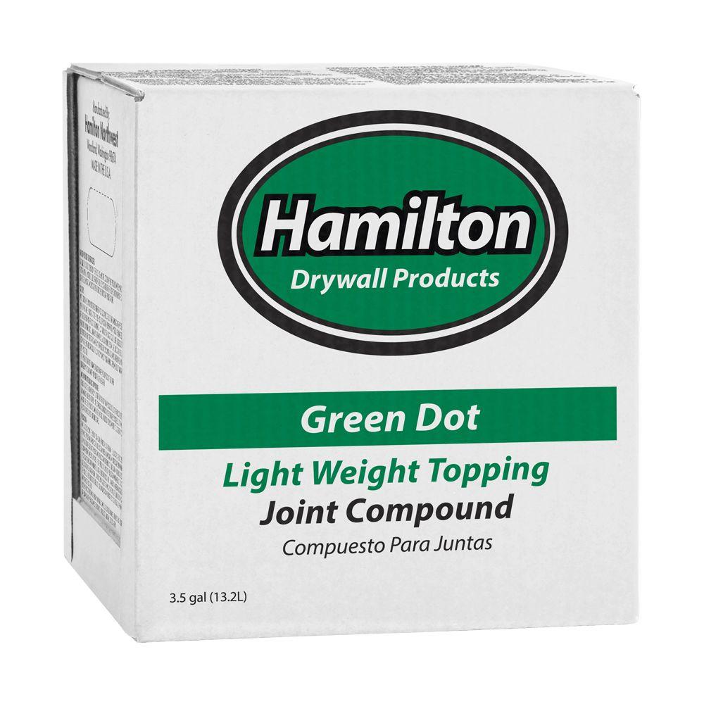 Hamilton Drywall Products 3.5 Gal. Green Dot Lightweight ...