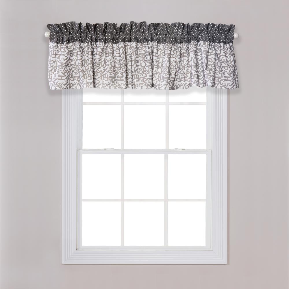 Trend Lab Dr Seuss Cat And Things Gray White Window Valance Trend Lab Dr Seuss Cat And Things Gray White Window Valance