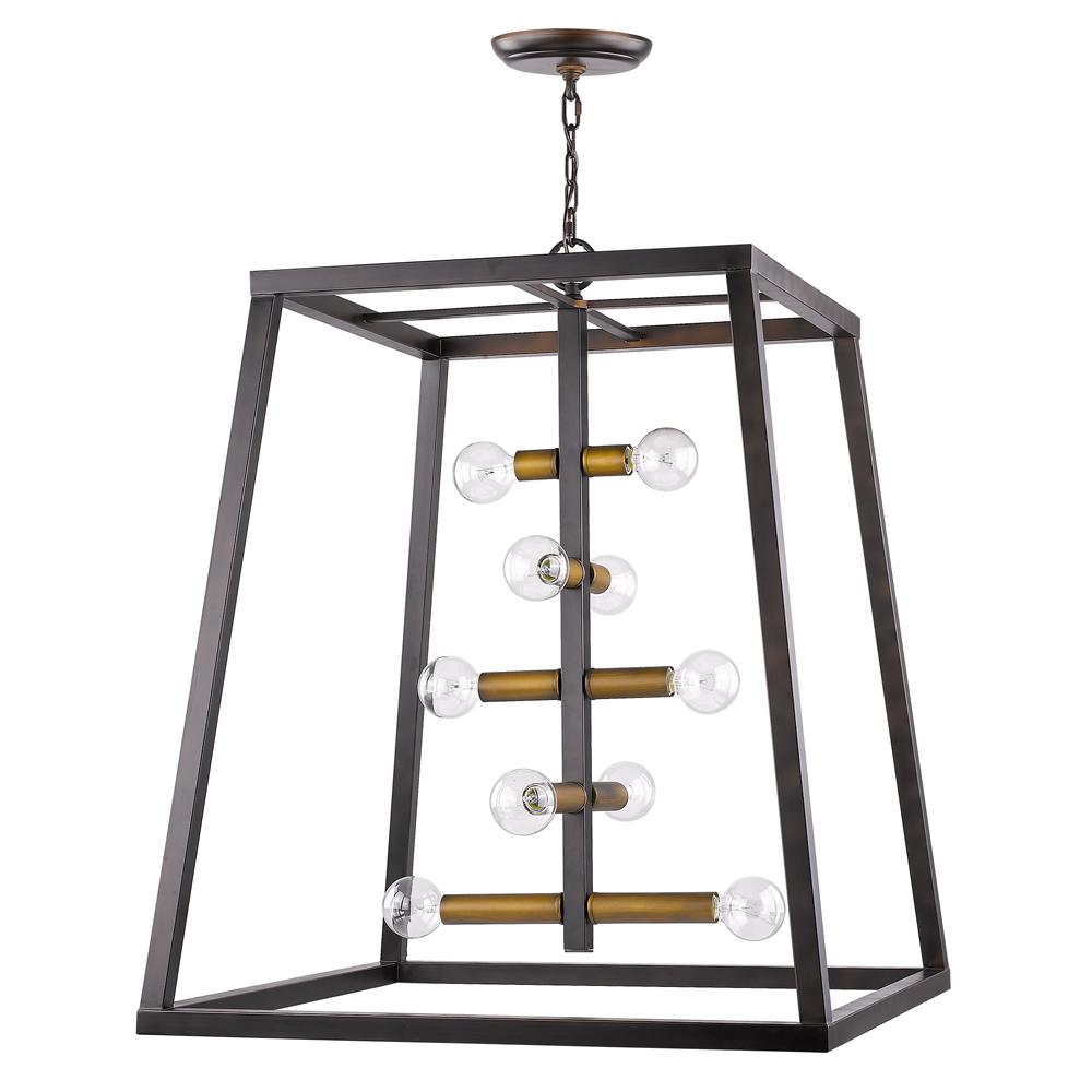 Acclaim Lighting Tiberton 10 Light Oil Rubbed Bronze Foyer Pendant