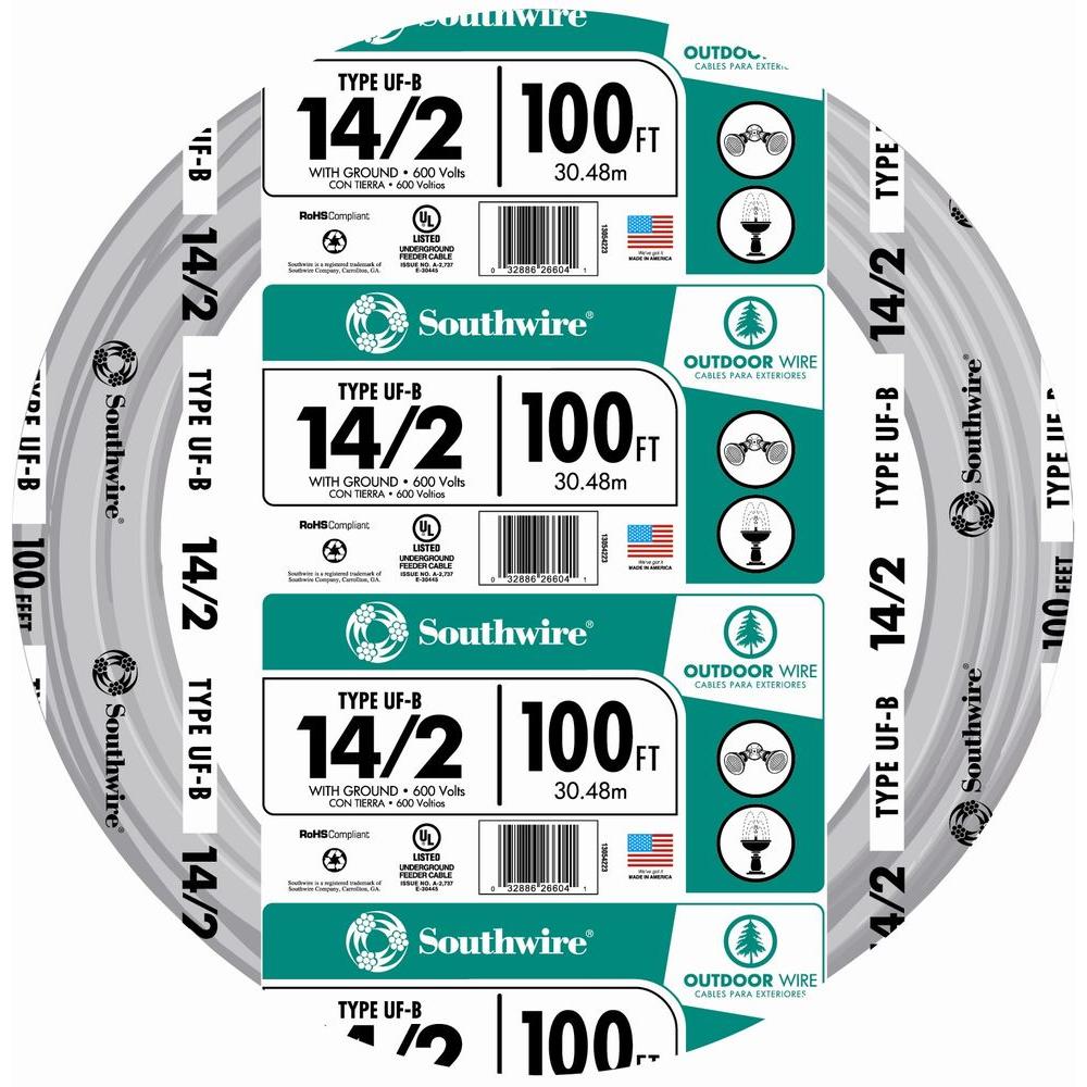 Southwire 250 ft. 14/2 Solid Romex SIMpull CU NM-B W/G Wire ...