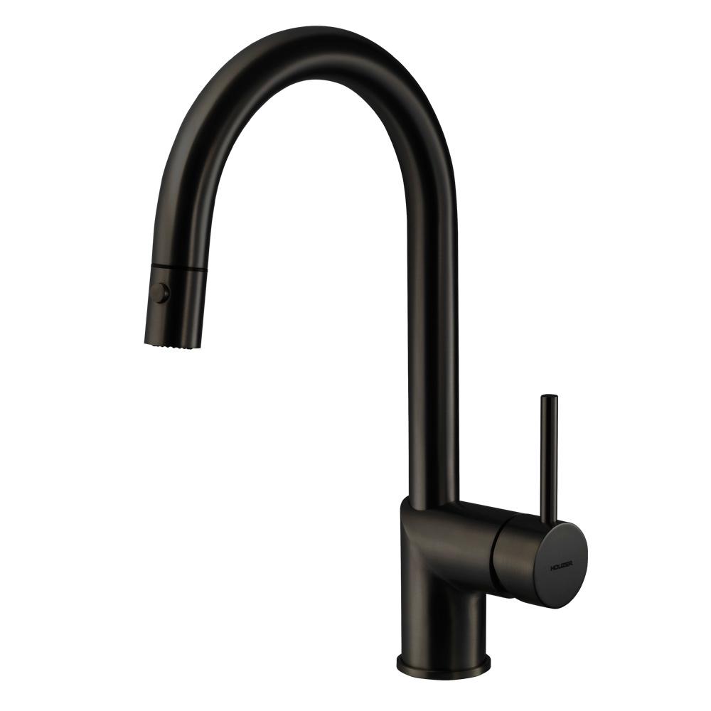 Houzer Vitale Vitale Single Handle Pull Down Sprayer Kitchen