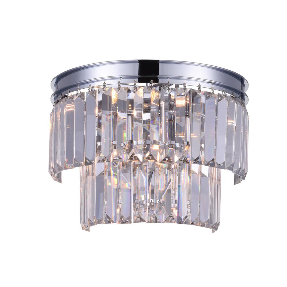 Cwi Lighting Weiss 4 Light Chrome Sconce Cwi Lighting Weiss 4 Light Chrome Sconce