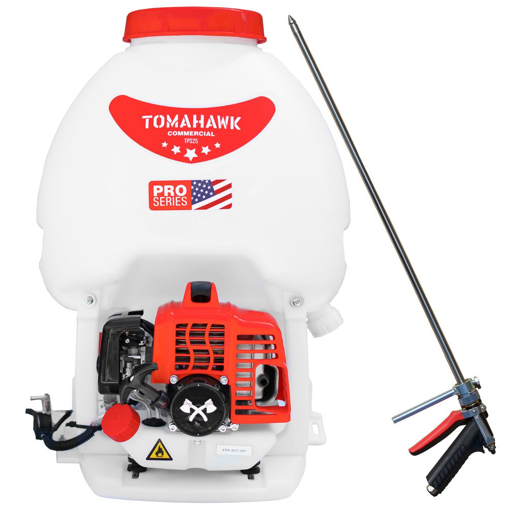 Tomahawk Power 5 Gal. 450 PSI Gas Backpack Sprayer Pump with Irrigation