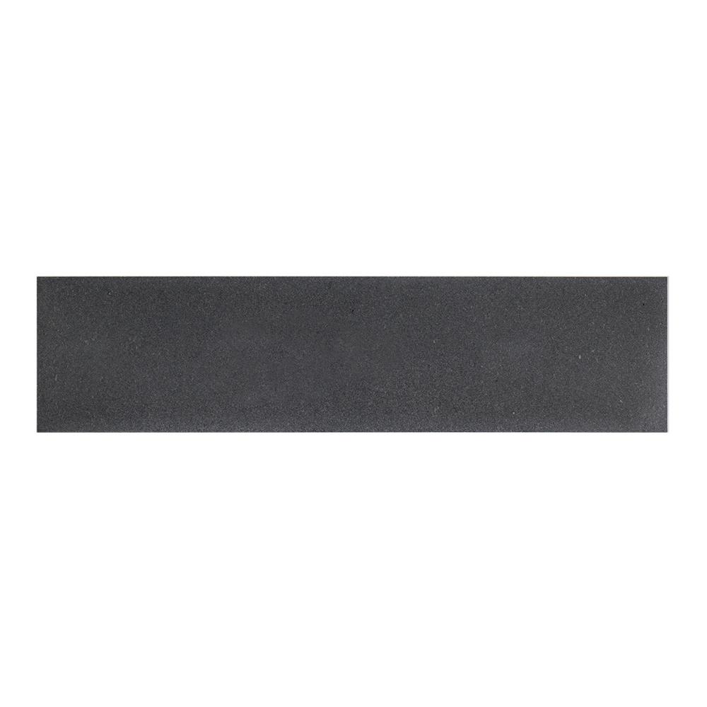 Jeff Lewis Honed 4 in. x 16 in. Basalt Field Wall Tile (8 sq. ft