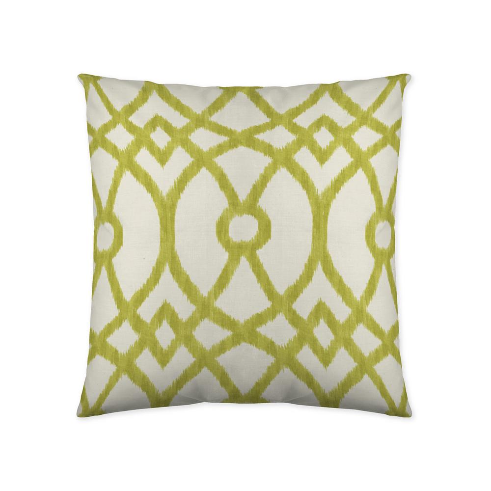 Colorfly Piper Citrus Geometric Polyester 18 In X 18 In Throw