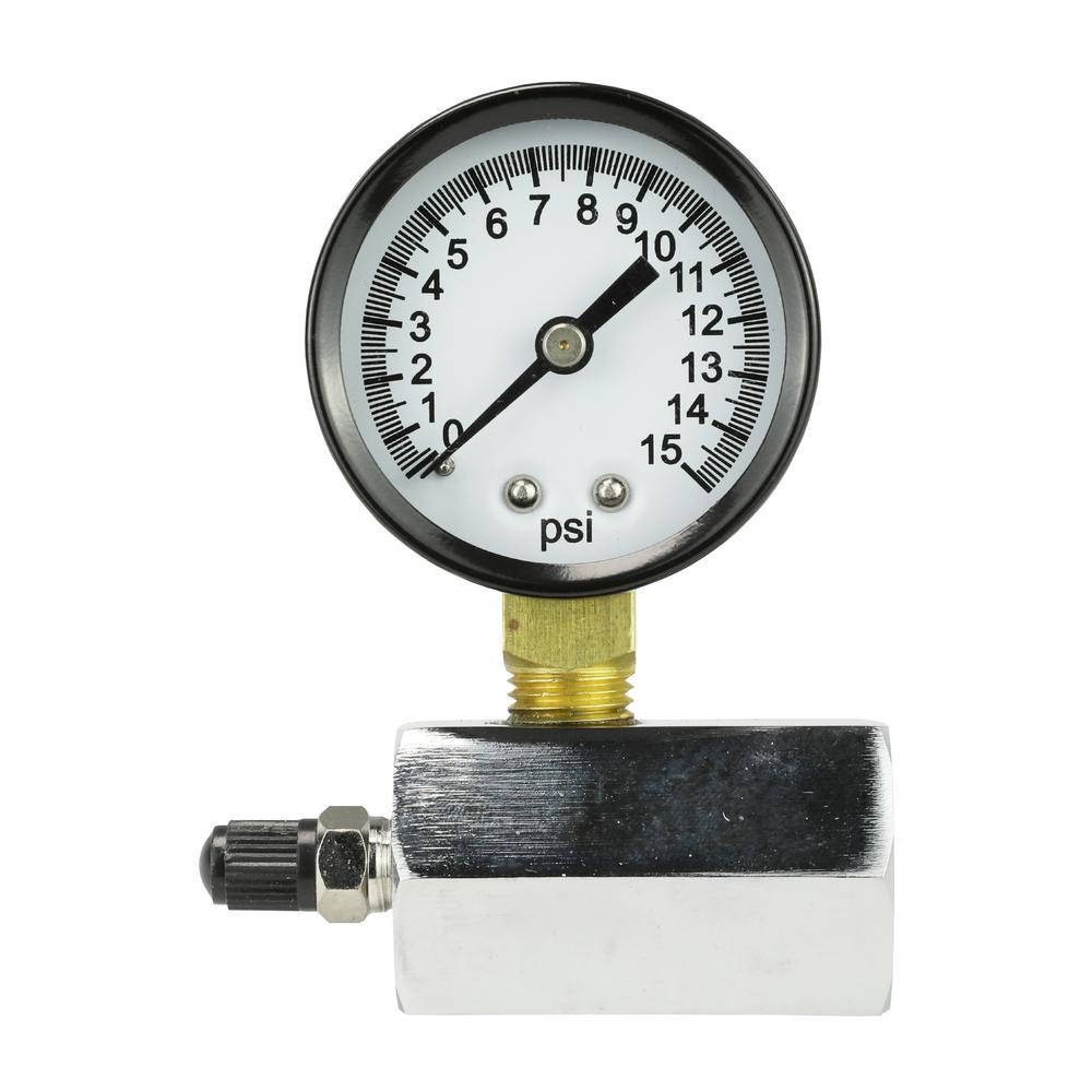 15 lb pressure gauge