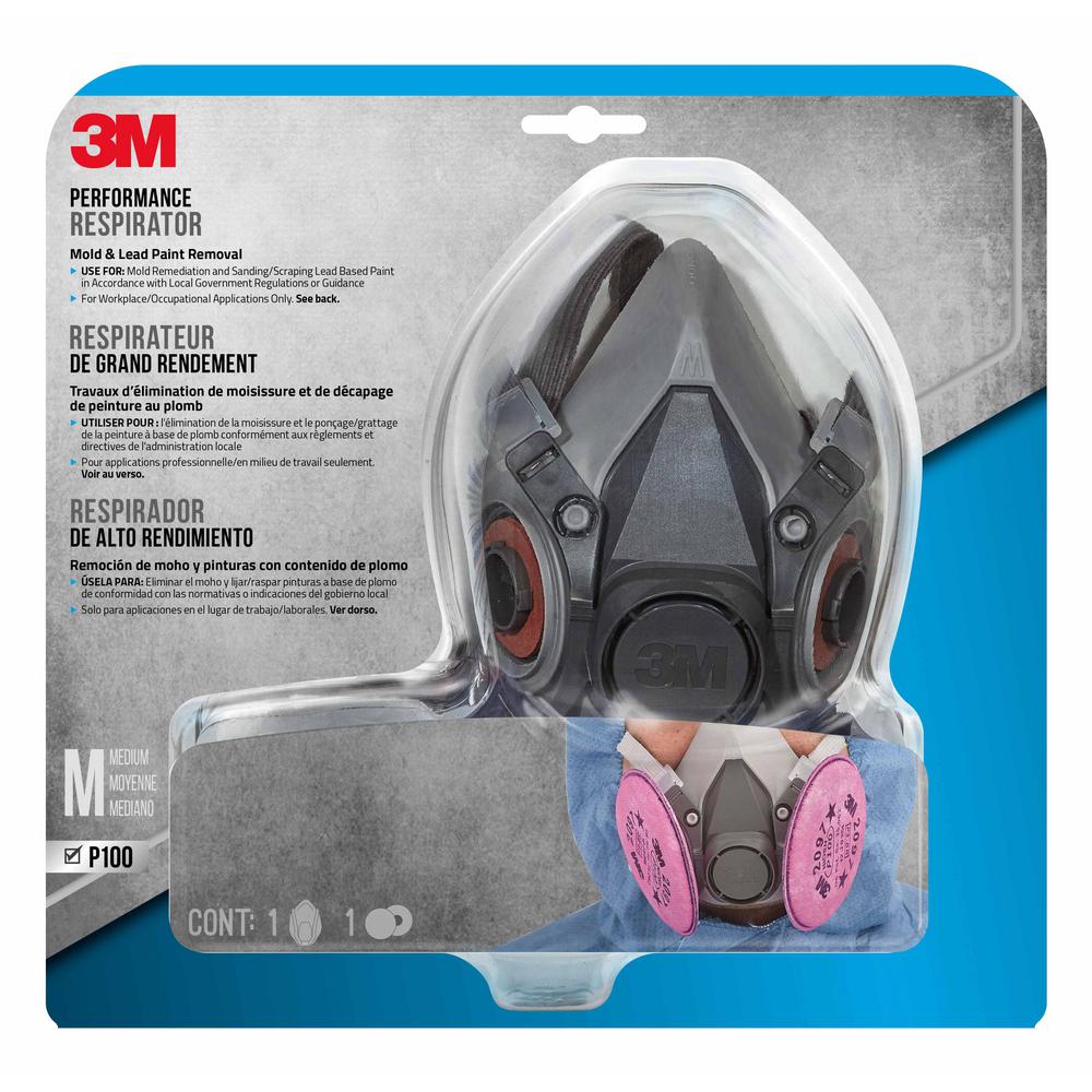 3M Medium Lead Paint Removal Respirator-62093HA1-C - The ...