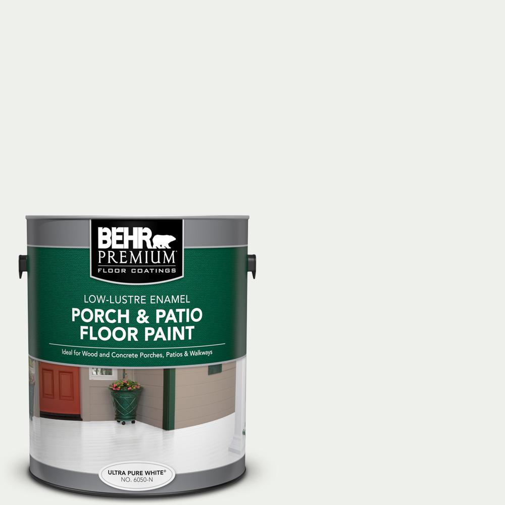 Behr Premium 1 Gal 780e 1 Billowy Down Low Lustre Enamel