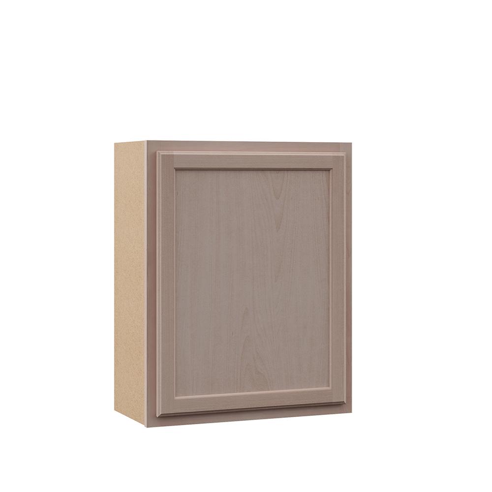 Hampton Unfinished Assembled 24x30x12 In Wall Kitchen Cabinet In Beech