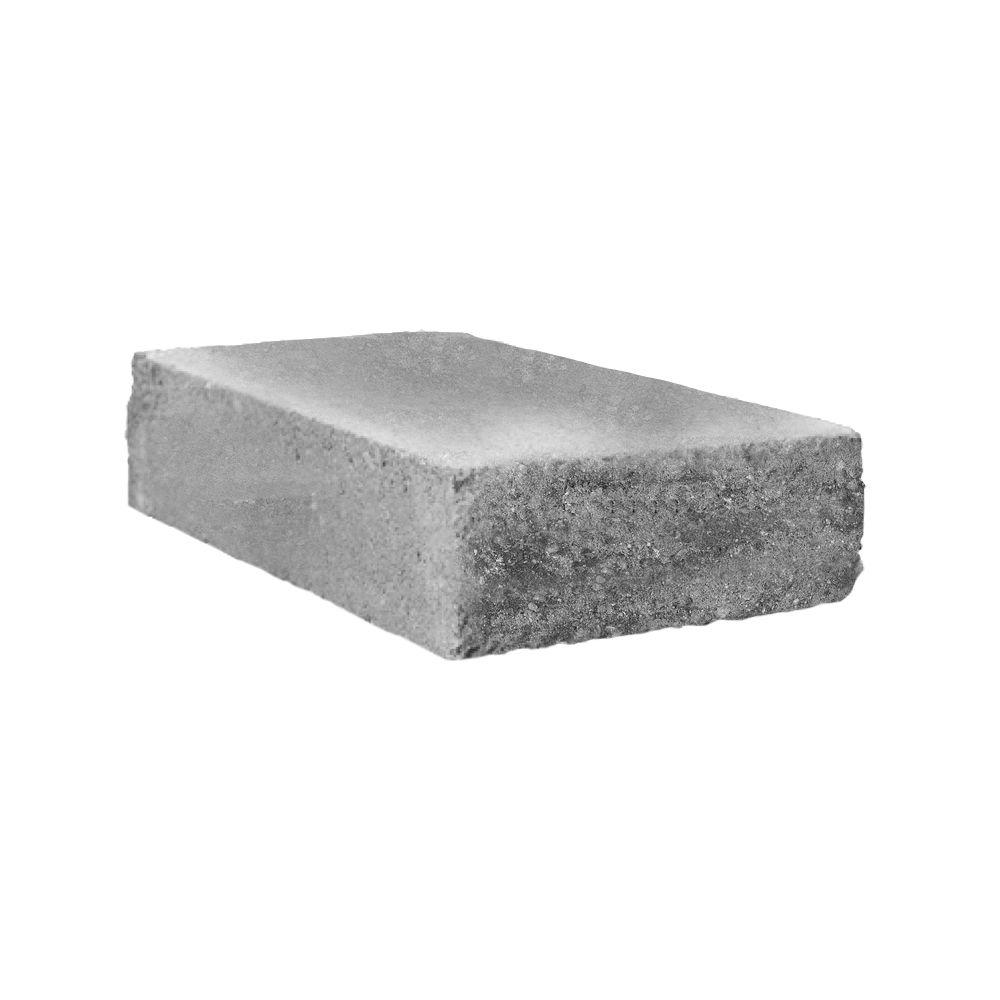 ShortCut Cap 3 in. x 8 in. x 13 in. Concrete Charcoal/Gray Garden Wall