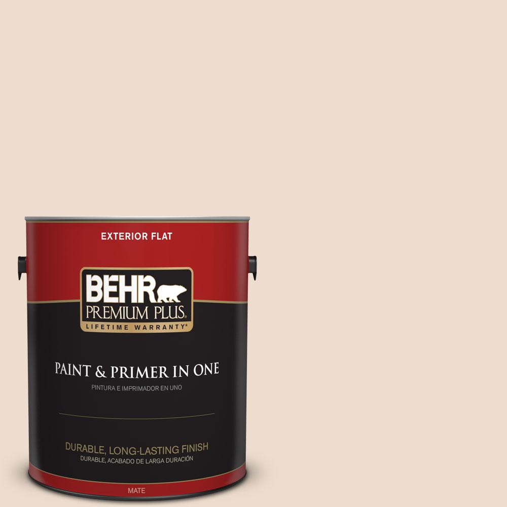 BEHR MARQUEE 1gal. 290E1 Weathered Sandstone Flat Exterior Paint