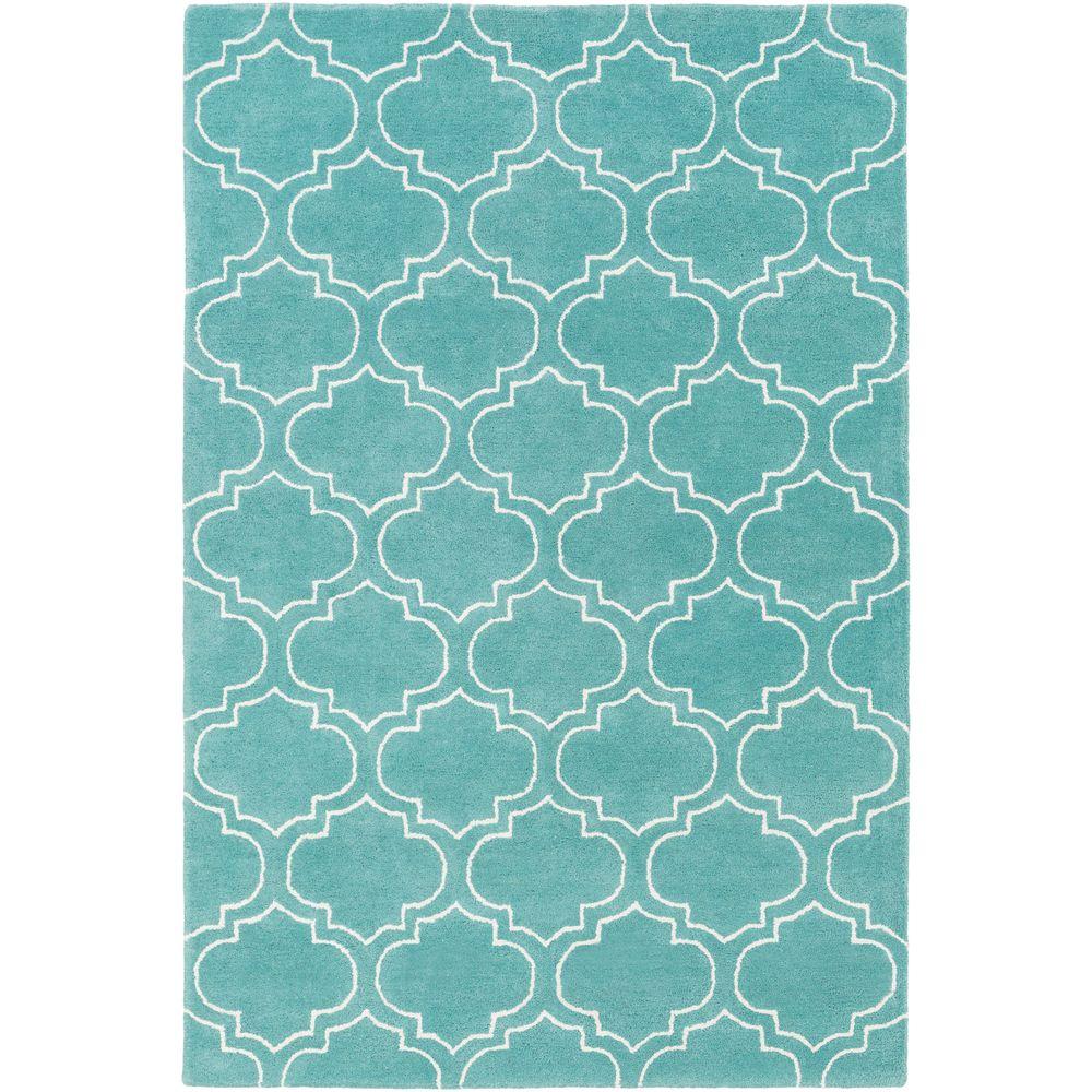 6 X 9 Area Rugs The Home Depot Signature Emily Light Blue 6 Ft X 9 Indoor Area Rug