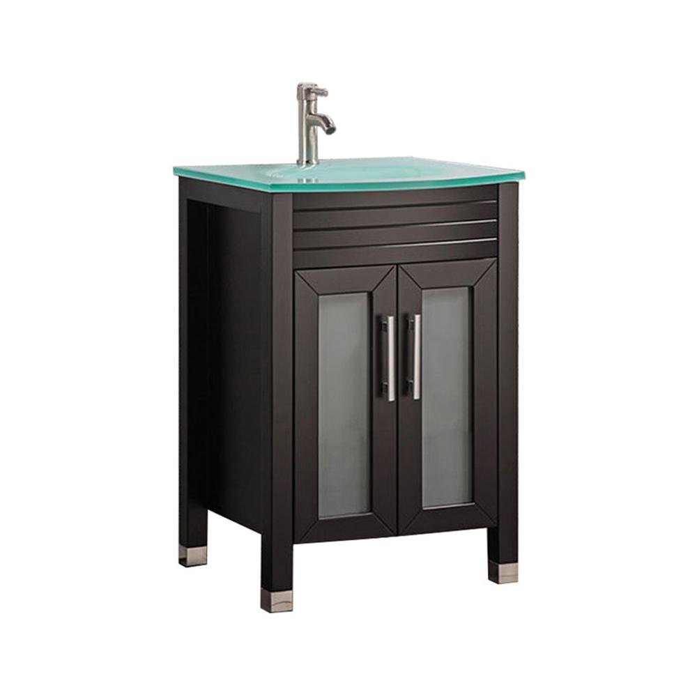 MTD Vanities Fort 24 in. W x 21 in. D x 36 in. H Bath Vanity in
