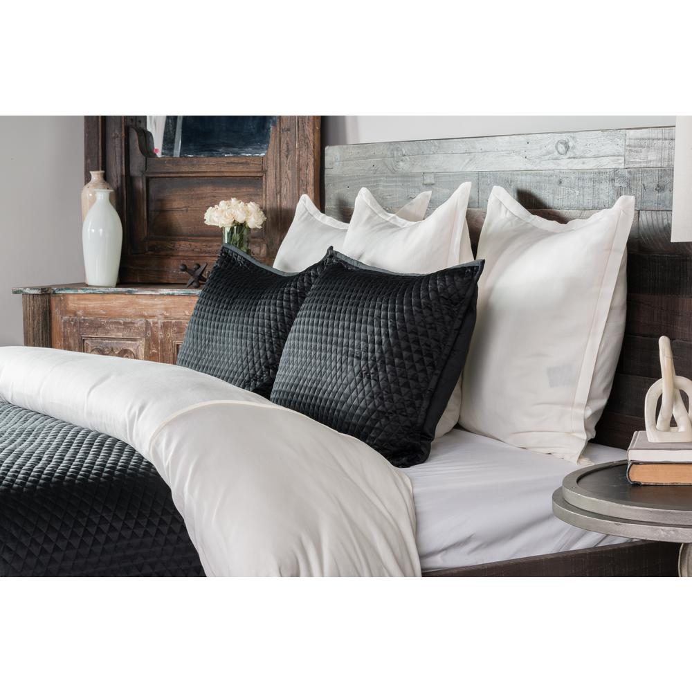 Diamond Black Poly Satin Queen QuiltV011883 The Home Depot