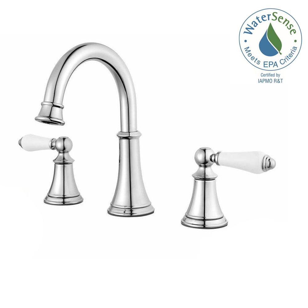 Pfister Courant 8 In Widespread 2 Handle Bathroom Faucet In