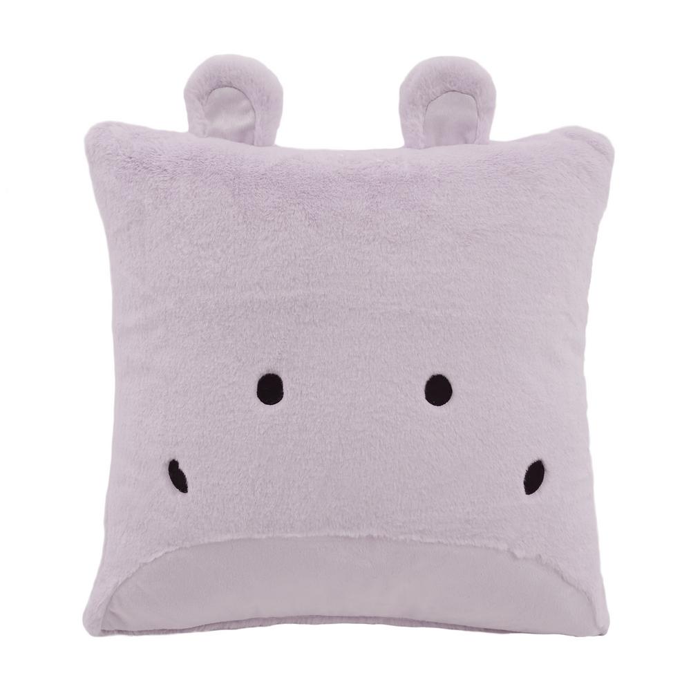 Best Home Fashion Faux Fur Plush Hippo Down Alternative Standard