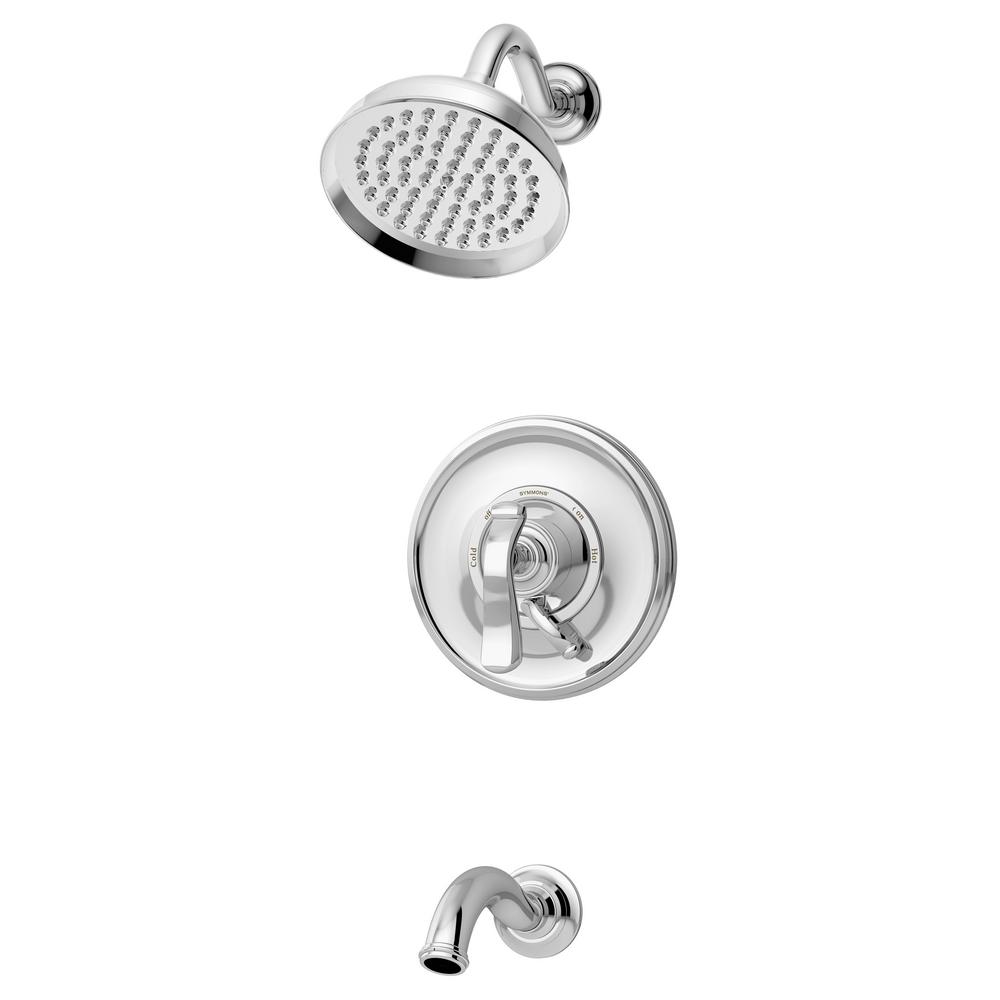 Symmons Winslet 1Handle Tub/Shower Trim Kit in Chrome (Valve Not