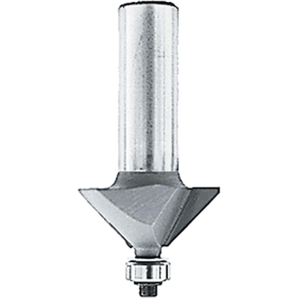 UPC 088381911214 product image for Makita Router Bits 7/8 in. L Carbide-Tipped 2-Flute Router Bit 22.5Â° Chamfer wi | upcitemdb.com