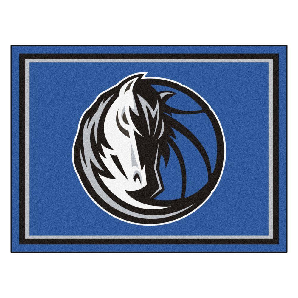 FANMATS NBA Dallas Mavericks Blue 8 ft. x 10 ft. Indoor Area Rug17448
