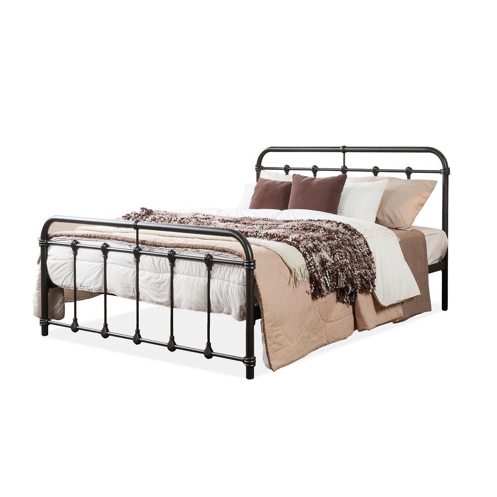 Baxton Studio Mandy Vintage Black Finished Metal Queen Baxton Studio Mandy Vintage Black Finished Metal Queen Size Bed