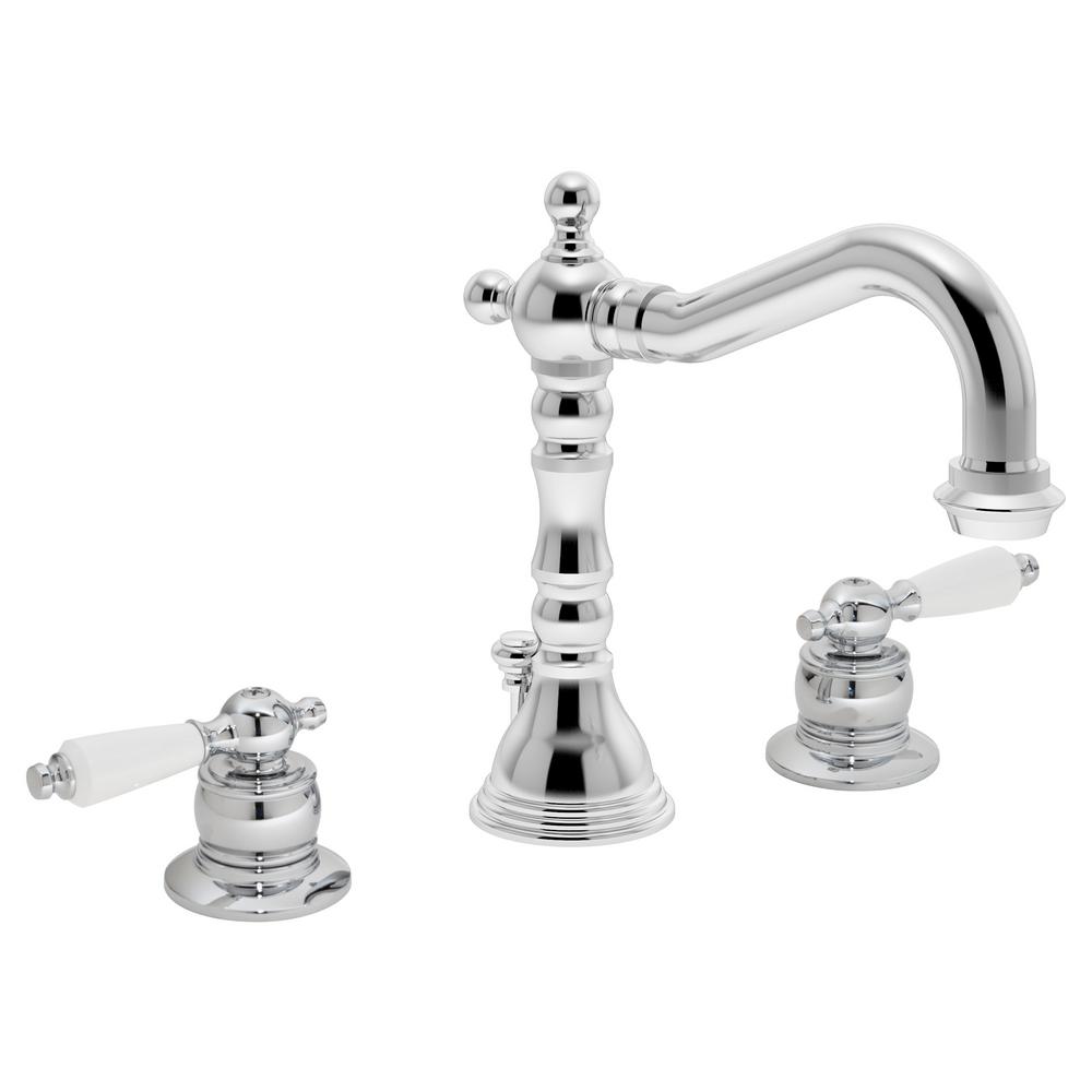 Symmons Carrington 8 in. Widespread 2Handle Bathroom Faucet with Pop