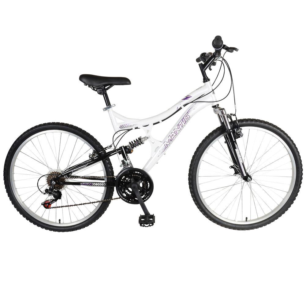 ladies dual suspension mountain bike