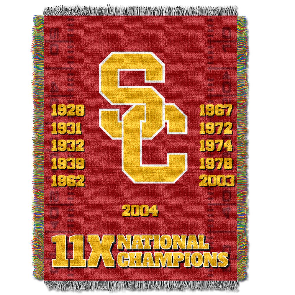 NCAA USC Trojans Commemorative Throw.