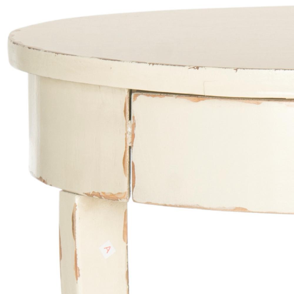 Safavieh Kendra Vintage Cream Storage End Table Amh6620d The