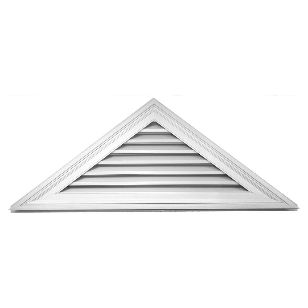 Gable And Louvered Vents Roofing And Attic Ventilation The Home Depot