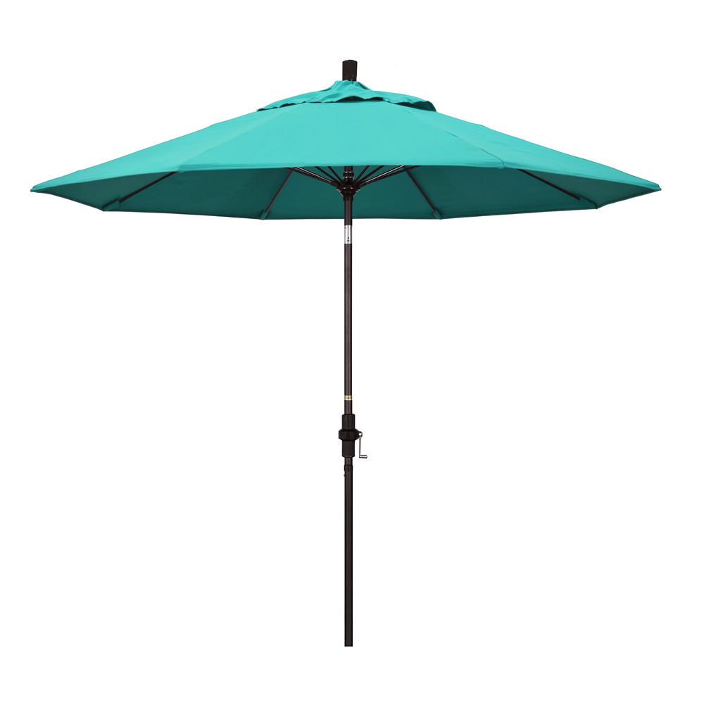 New 9/' Foot Market Patio Umbrella Replacement Canopy Canvas Parrot Sunbrella