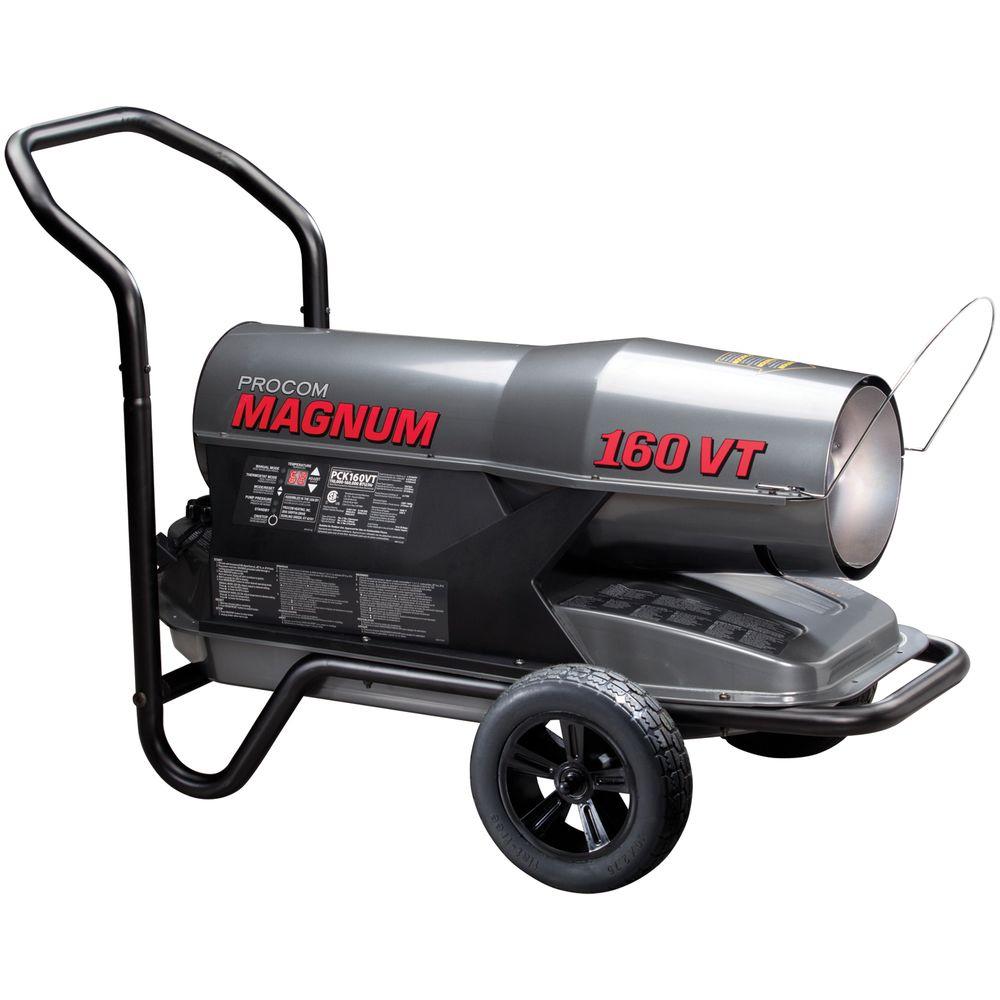 110,000 to 160,000 BTU Portable Kerosene HeaterPCK160VT The Home Depot