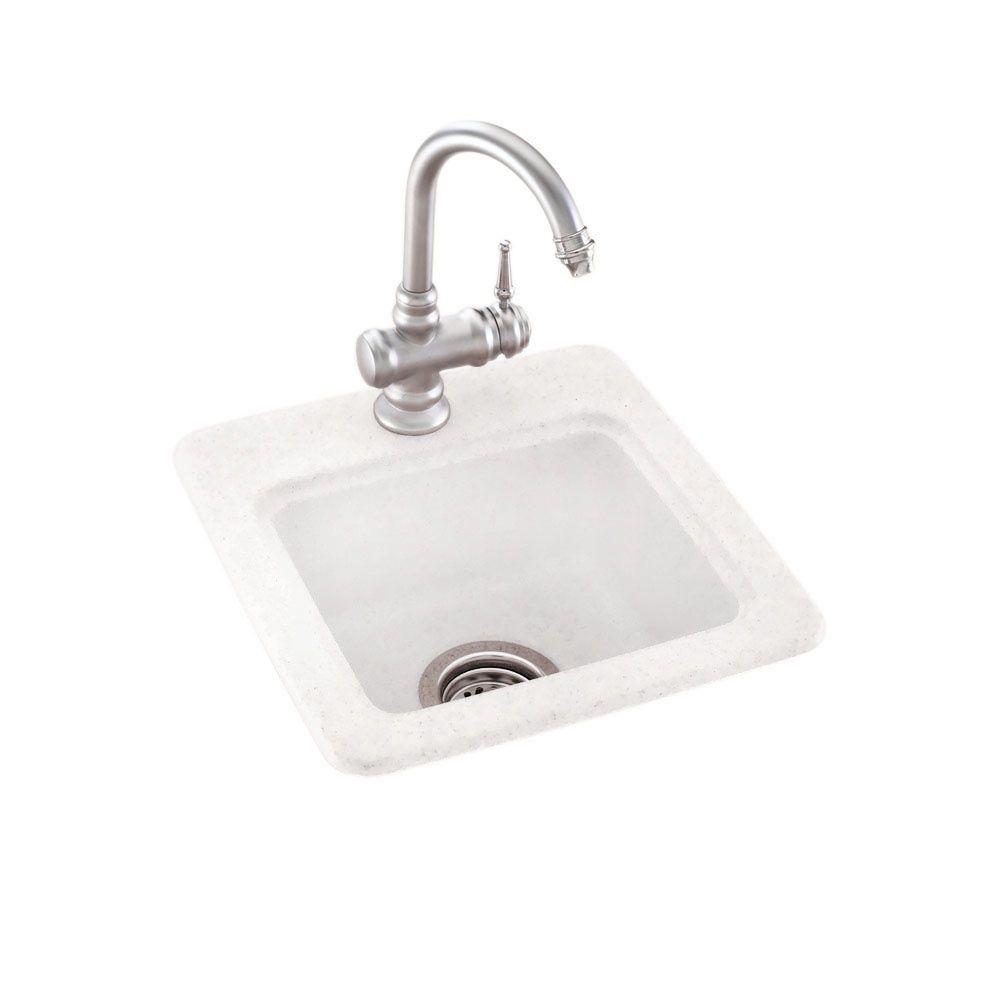 Drop In Undermount Solid Surface 15 1 Hole Single Bowl Bar Sink Drop In Undermount Solid Surface 15 1 Hole Single Bowl Bar
