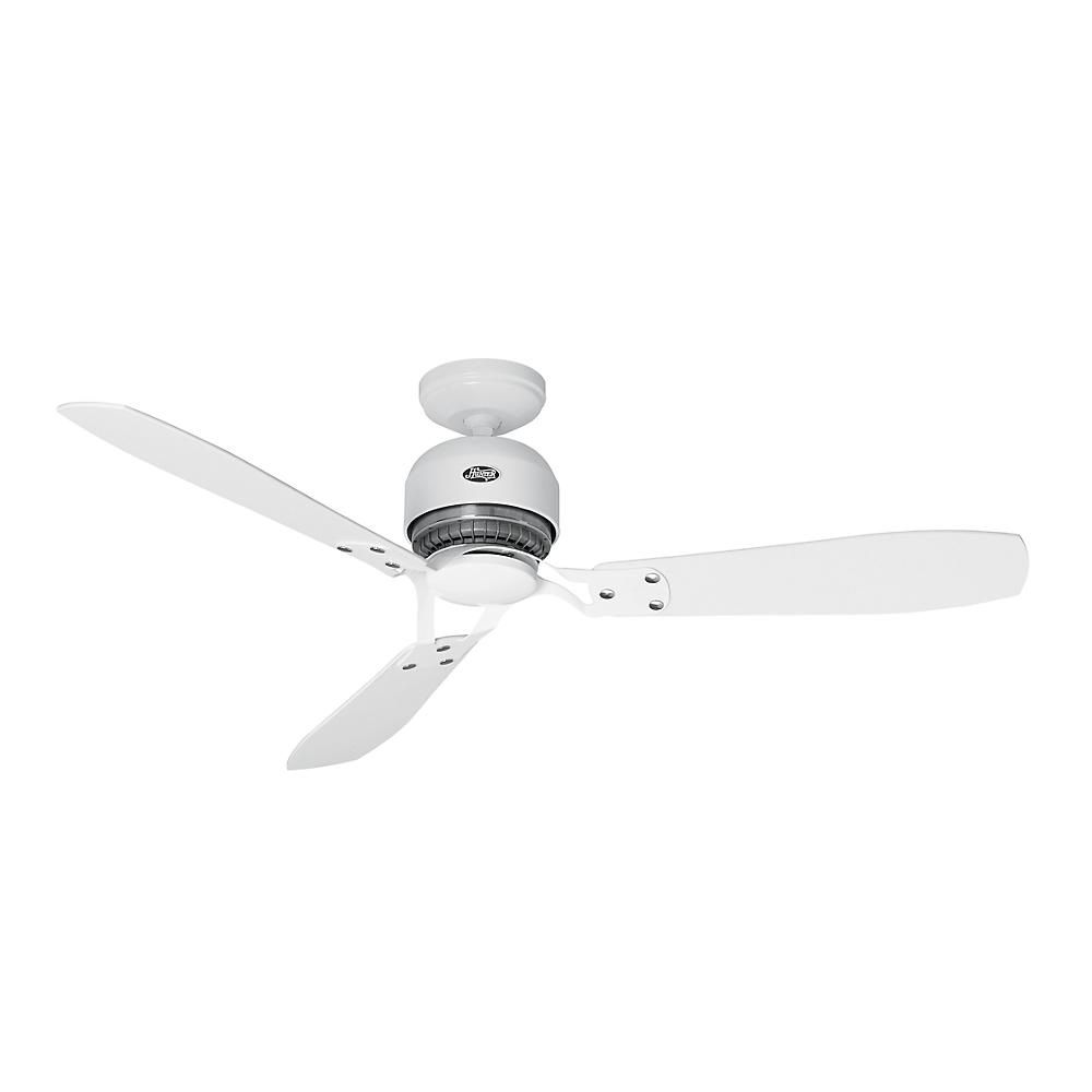 Concord Heritage 52 In White Ceiling Fan 52he5wh The Home Depot Indoor Resort White Ceiling Fan