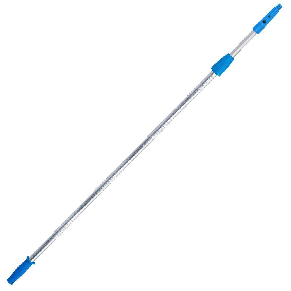Unger 6 ft. -12 ft. Telescopic Pole Aluminum 2-Stage with Connect and Clean... by Unger