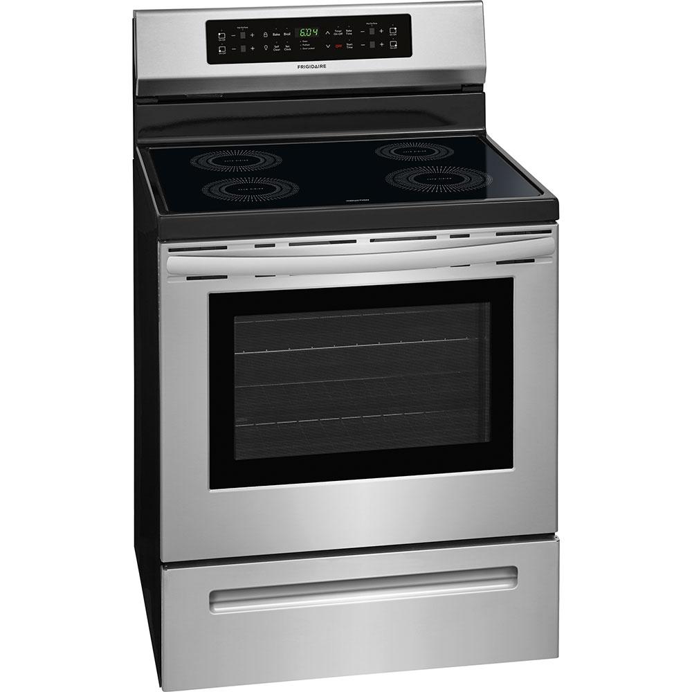 Frigidaire 30 In 5 4 Cu Ft Induction Range With Self Cleaning 8 Frigidaire