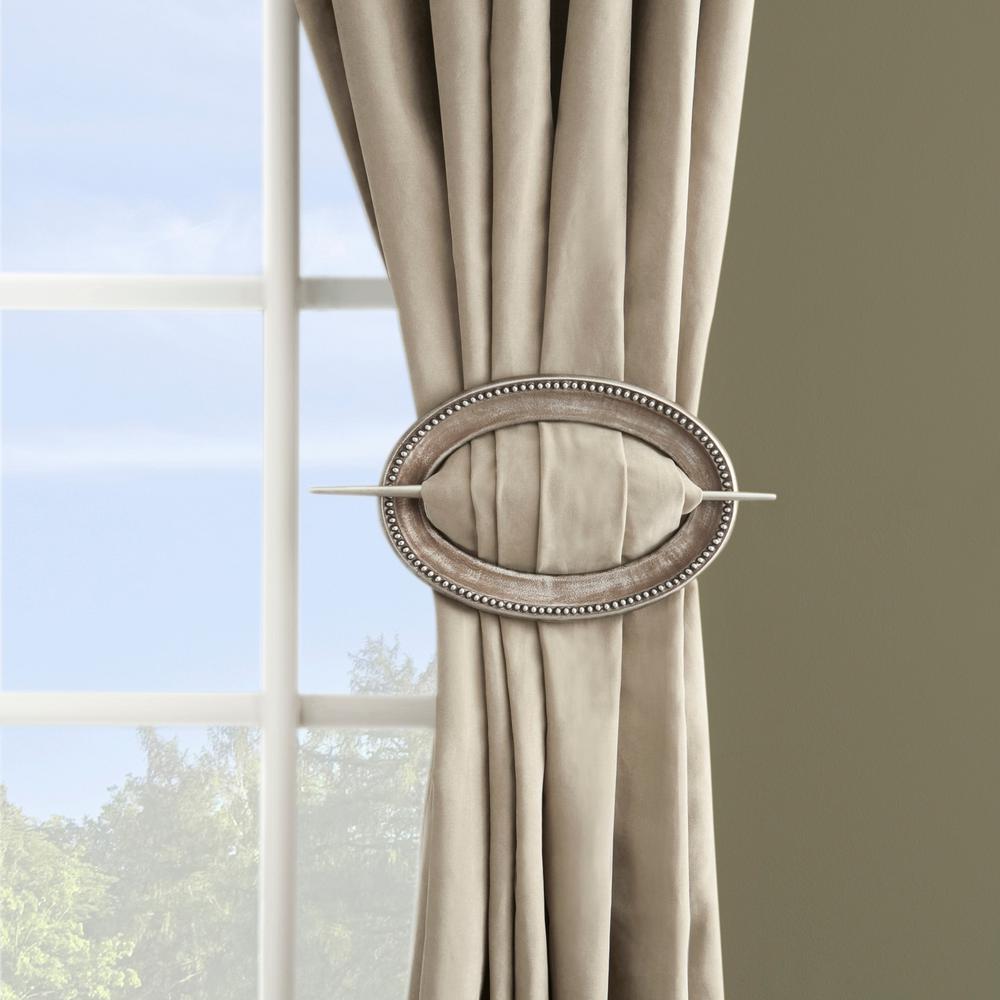 Kenney Decorative Hairpin Holdback For Curtains And Drapes Set Of