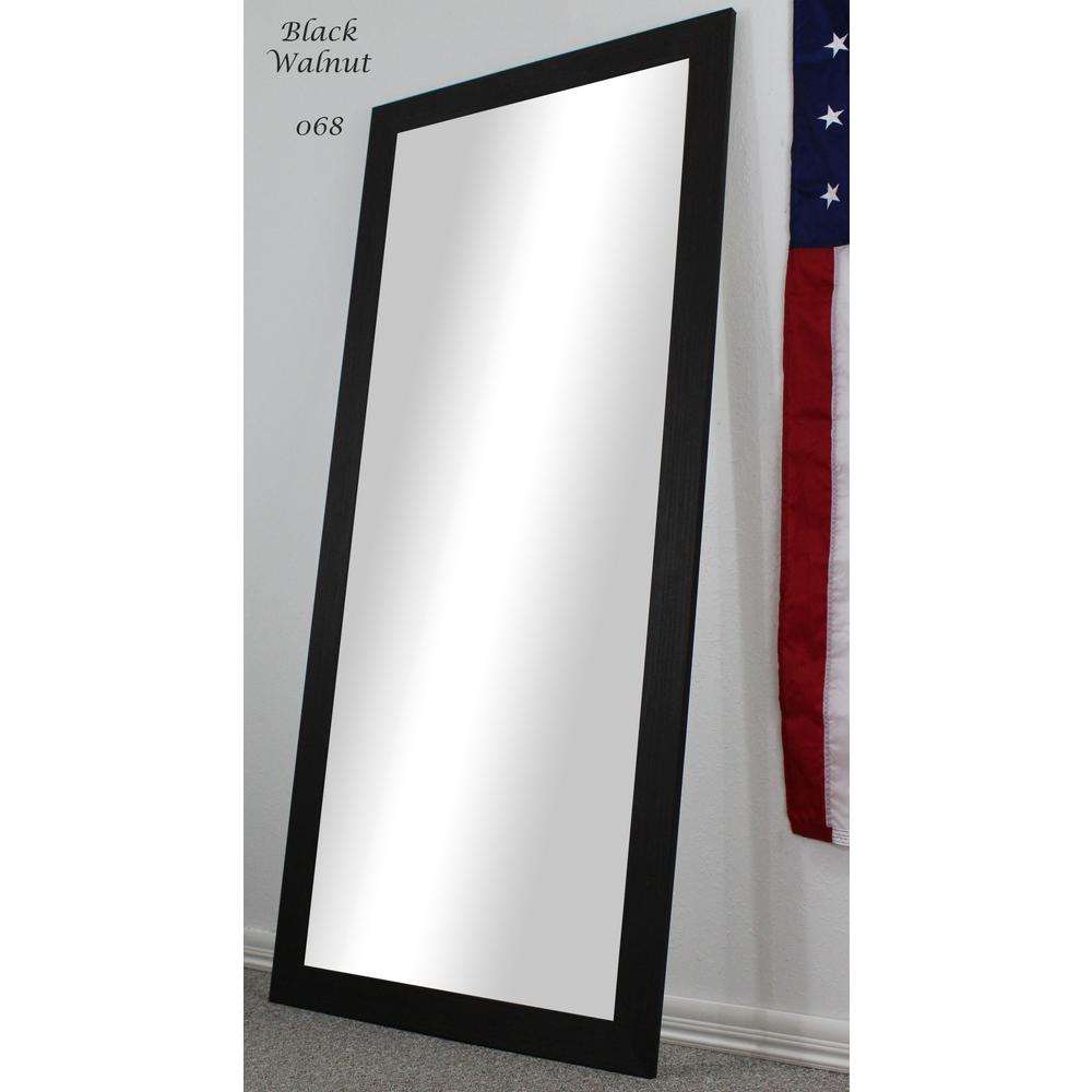 59 5 In X 20 Black Walnut Full Floor Length Vanity Black Walnut Full Floor Length Vanity Mirror