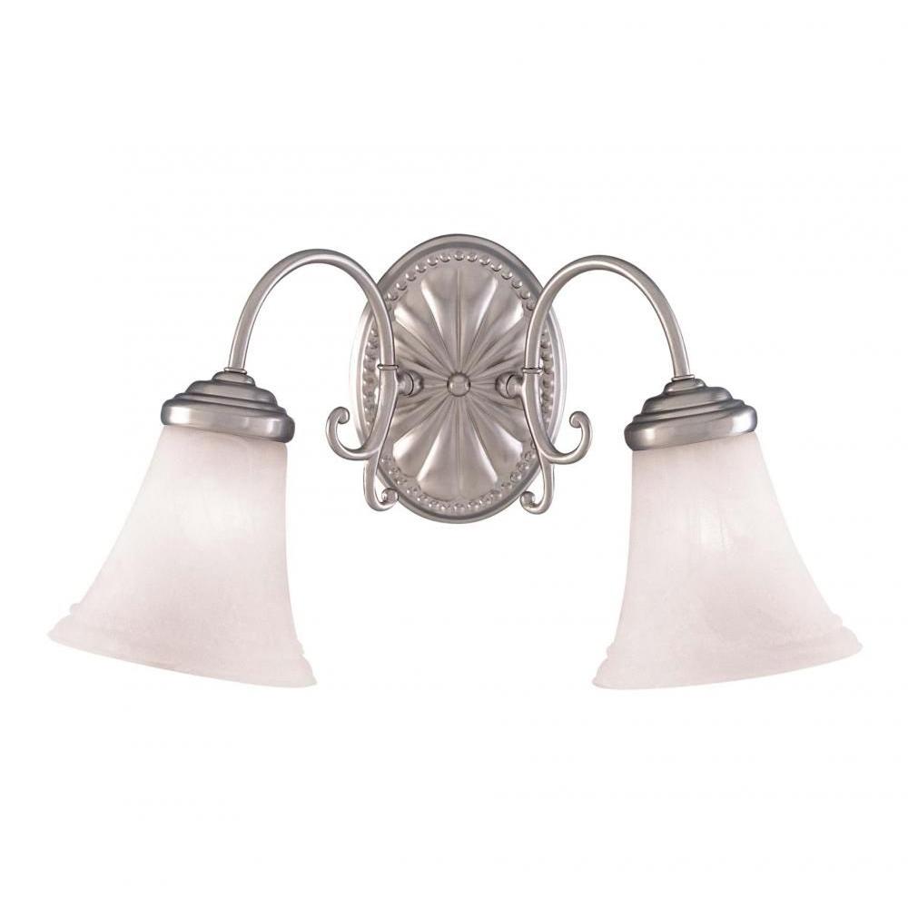 Filament Design McGriffin 2Light Pewter Bath Vanity LightCLI