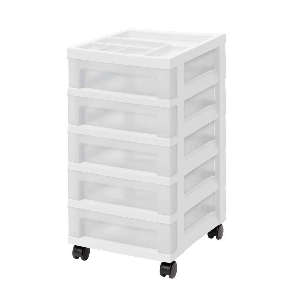 Iris Drawer Storage Organization The Home Depot - Iris 10 Drawer Rolling Storage Cart With Organizer Top Iris Drawer Storage Organization The Home Depot - Iris 10 Drawer Rolling Storage Cart With Organizer Top
