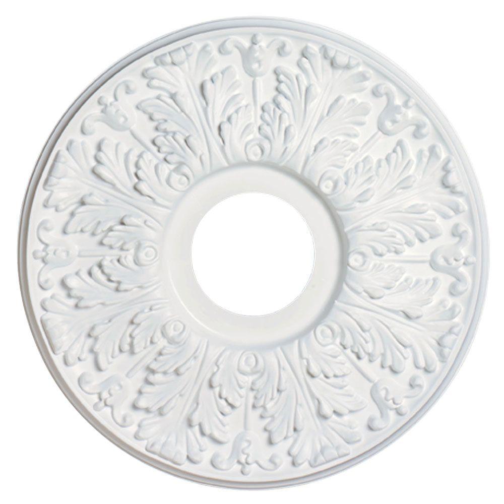 Finish Ceiling Medallion 16 In Victorian Style Carded White