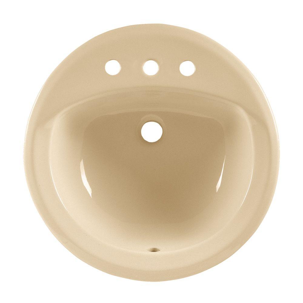 American Standard Rondalyn SelfRimming Bathroom Sink in Bone0490.011.