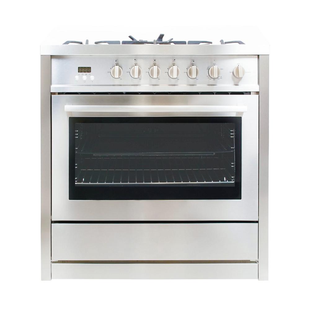 Cosmo 36 inch 3.8 cu. ft. Gas Range with Oven and 5 Burner Cooktop with Heavy... by Cosmo