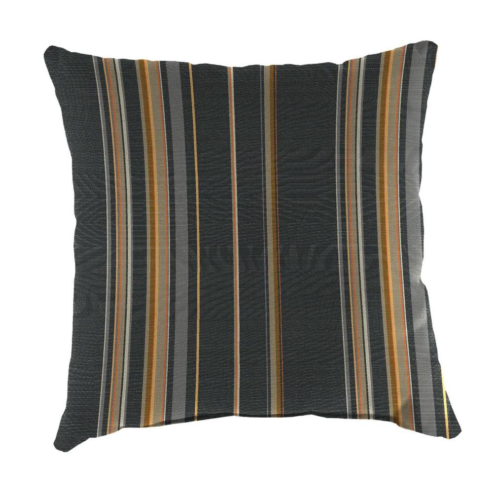 Jordan Manufacturing Sunbrella Stanton Greystone Square Outdoor Throw