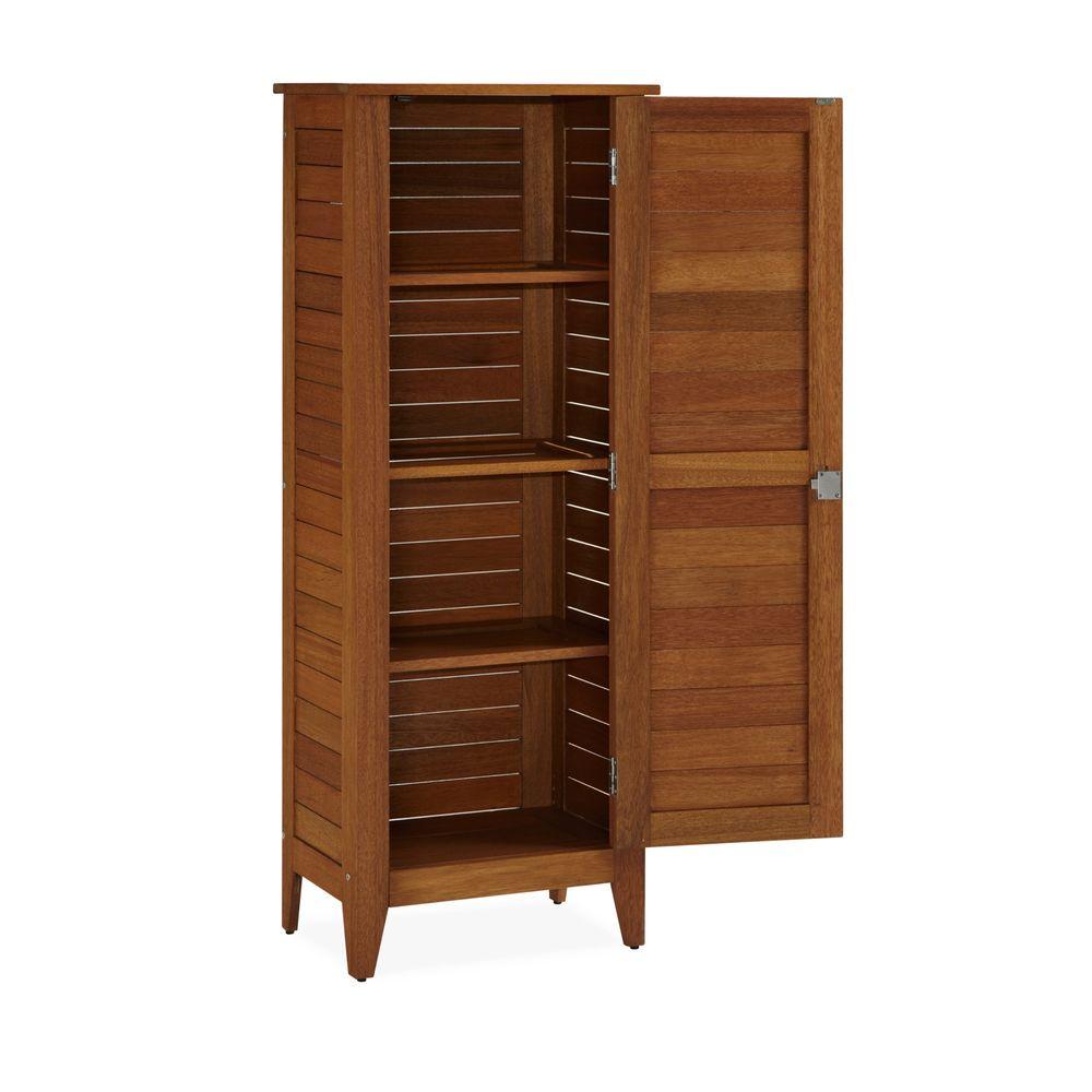 Storage Chests Outdoor The Home Depot 15 75 In X 24 64 5 Montego Bay One Door Multi